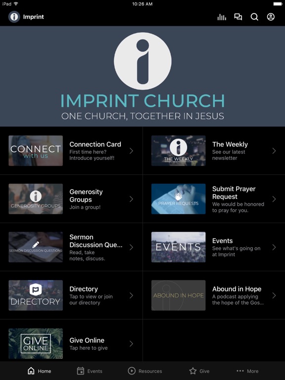 Screenshot #4 pour Imprint Church