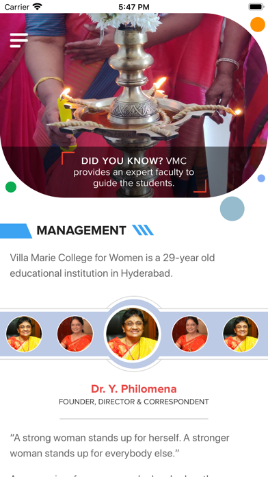 Villa Marie College Screenshot