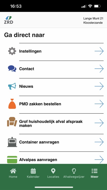 Afvalkalender ZRD screenshot-5