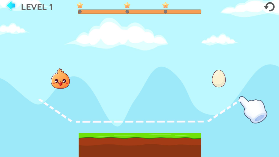 #5. Draw to Hatch: Cute Egg Games (iOS) By: GAMES FORT STUDIOS