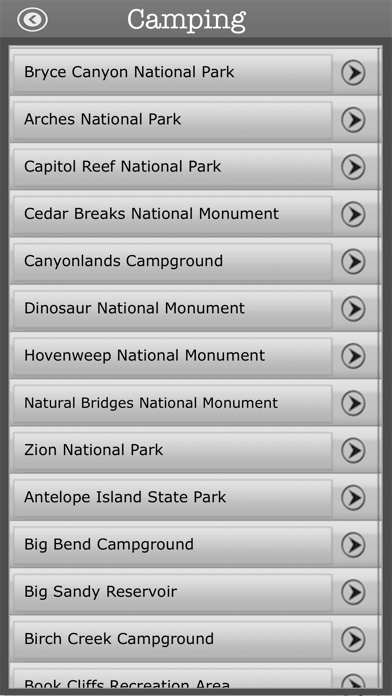 Utah - Camping & Trails,Parks Screenshot