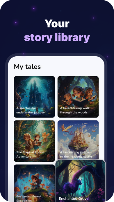 AI Bedtime Stories for Kids Screenshot