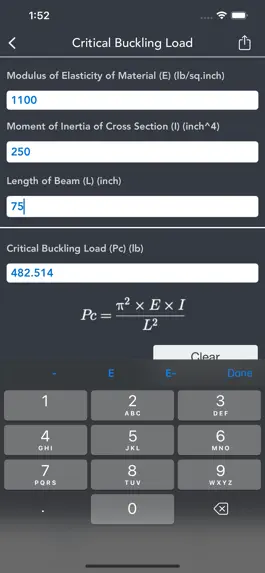 Game screenshot Beam Calculator apk