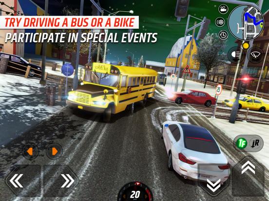 Car Driving School Simulator iPad app afbeelding 6