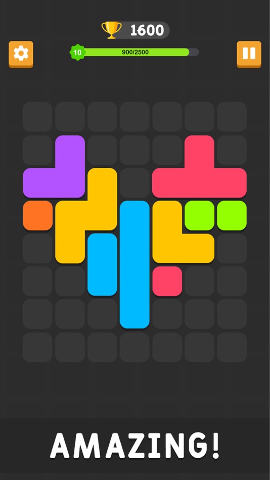 #3. 2048 Merge Blocks Game (iOS) 由: Peachu Pacha Games