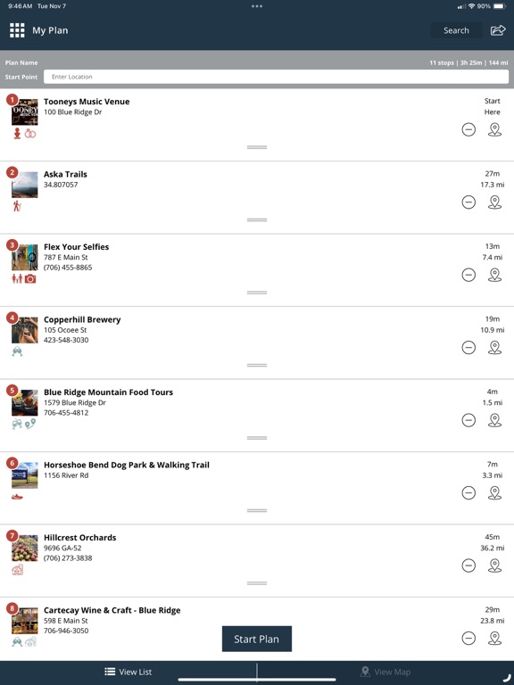 Visit Blue Ridge GA! iPad screenshot 9 - Travel app