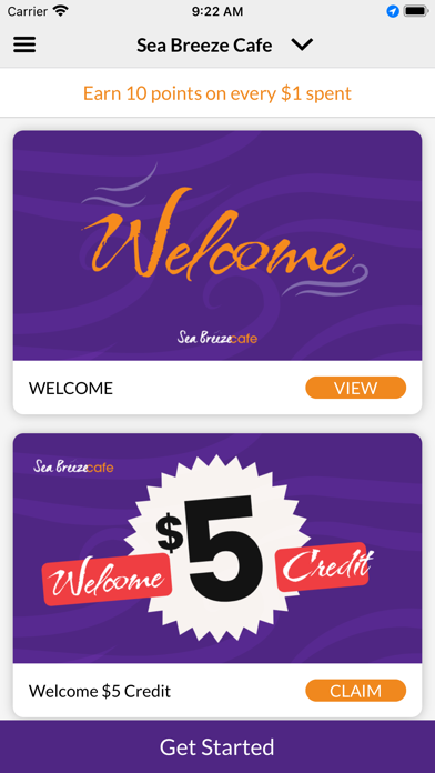 Sea Breeze Cafe Screenshot