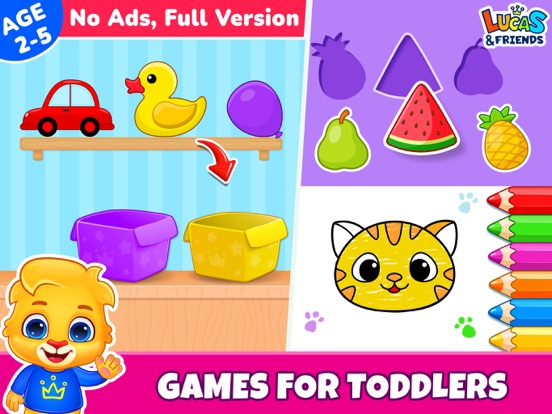 Kids Toddler & Preschool Gamesのおすすめ画像1
