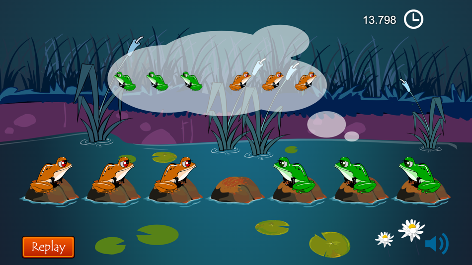 #6. Jumping Frog Strategy (iOS) Podle: 国财 胡