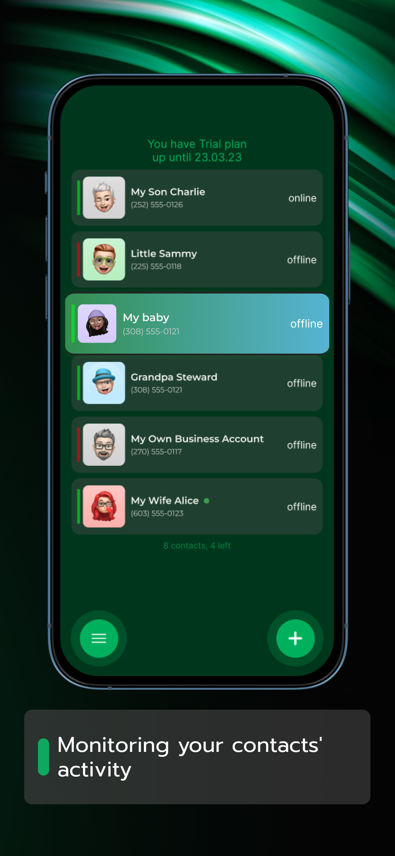 Lasty - Online Seen Status Log