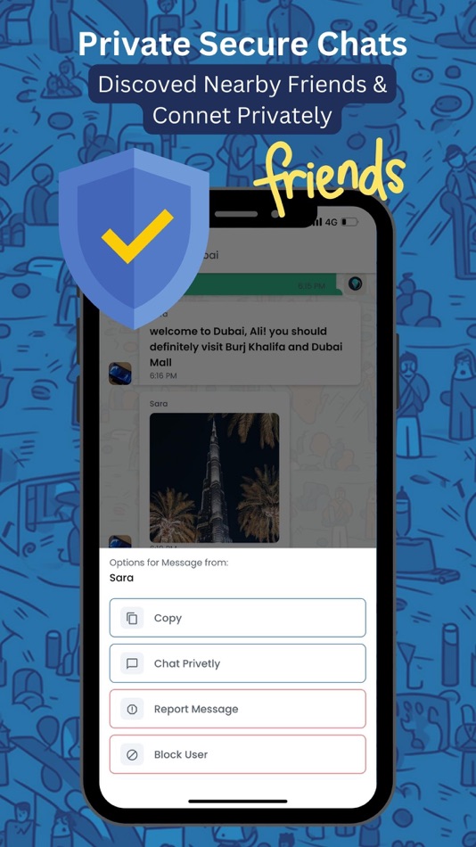 #4. Pulse - Location Chat (iOS) By: Salim Alkaabi
