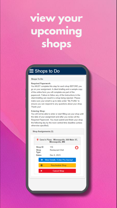 Secret Shopper ® Screenshot