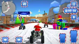 Game screenshot Santa Quad Bike Racing Game apk