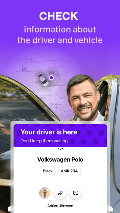 Onway Taxi Stockholm Screenshot