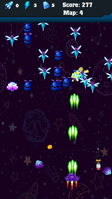 Alien Battle Airplane War Game Screenshot