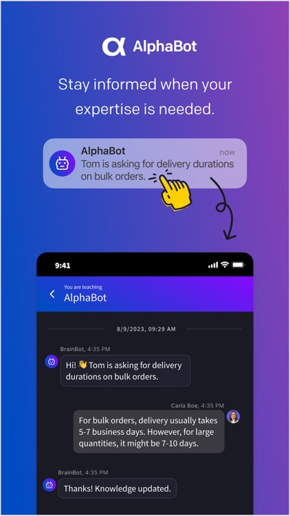 AlphaBot: AI & Human Expertise