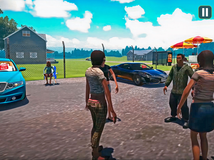 Car Sale Town Dealership Game