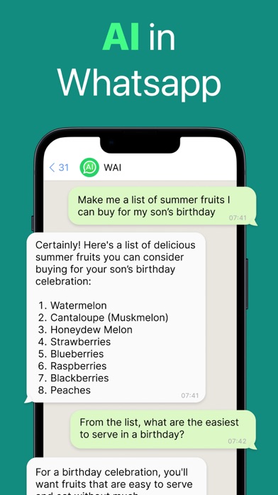 WAI - Chat with AI Screenshot