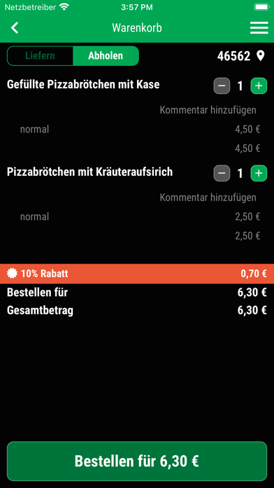 Pizzeria Squisita Voerde Screenshot