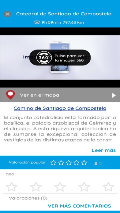 Itinerarios Culturales España Screenshot