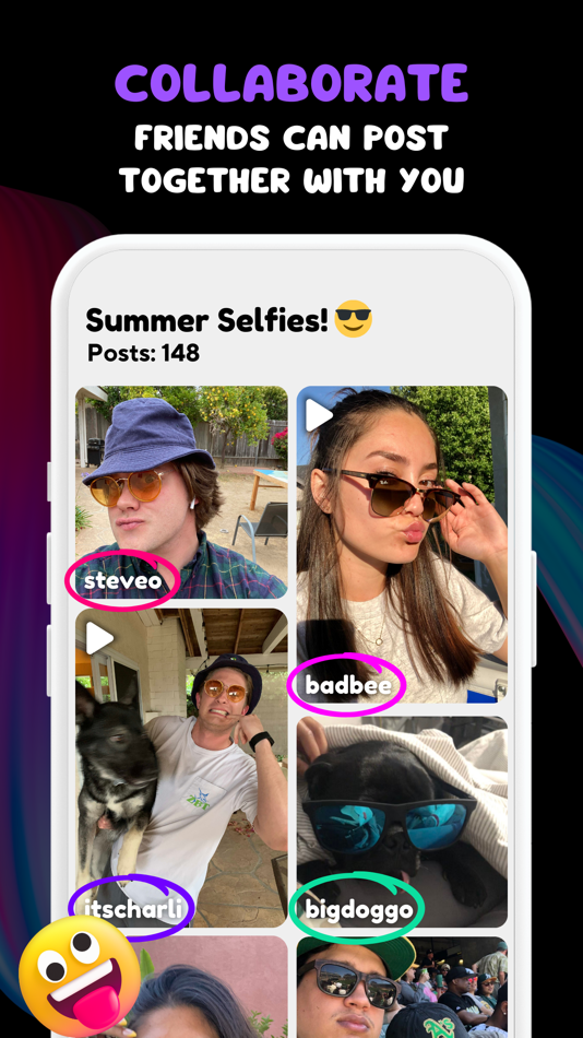 #4. MoodStream - Dumps for Friends (iOS) Oleh: Moody Labs Inc.