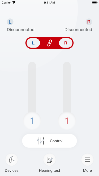 Ceretone Hearing Screenshot