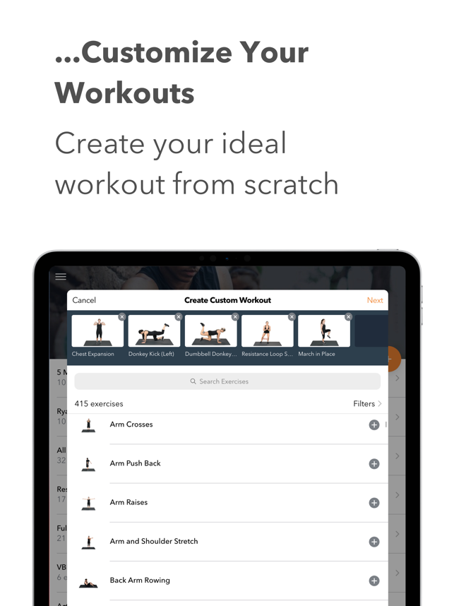 ‎Sworkit Fitness & Workout App Screenshot