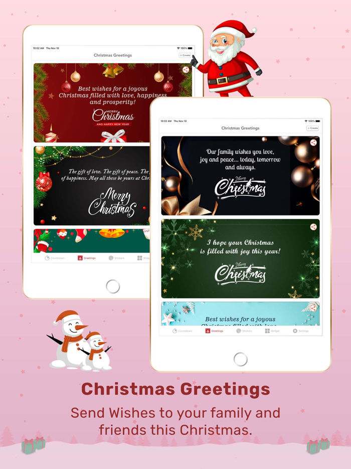 Christmas Countdown and Widget