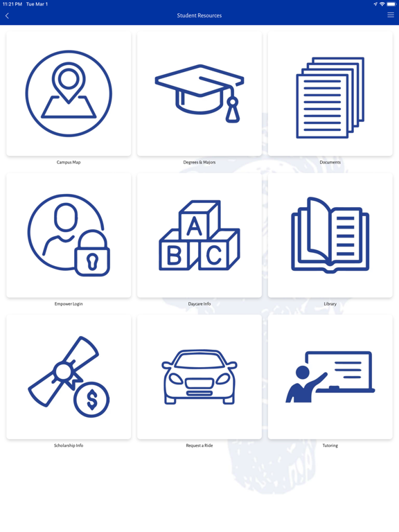 Stone Child College iPad screenshot 4 - Education app