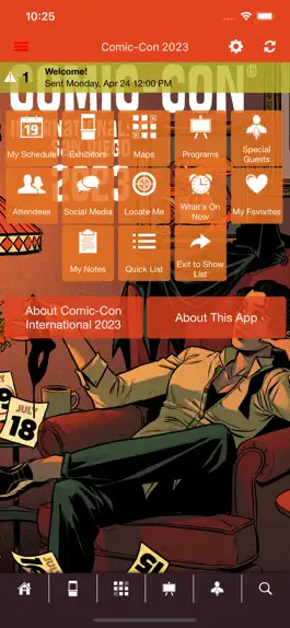 Game screenshot Official Comic-Con App apk