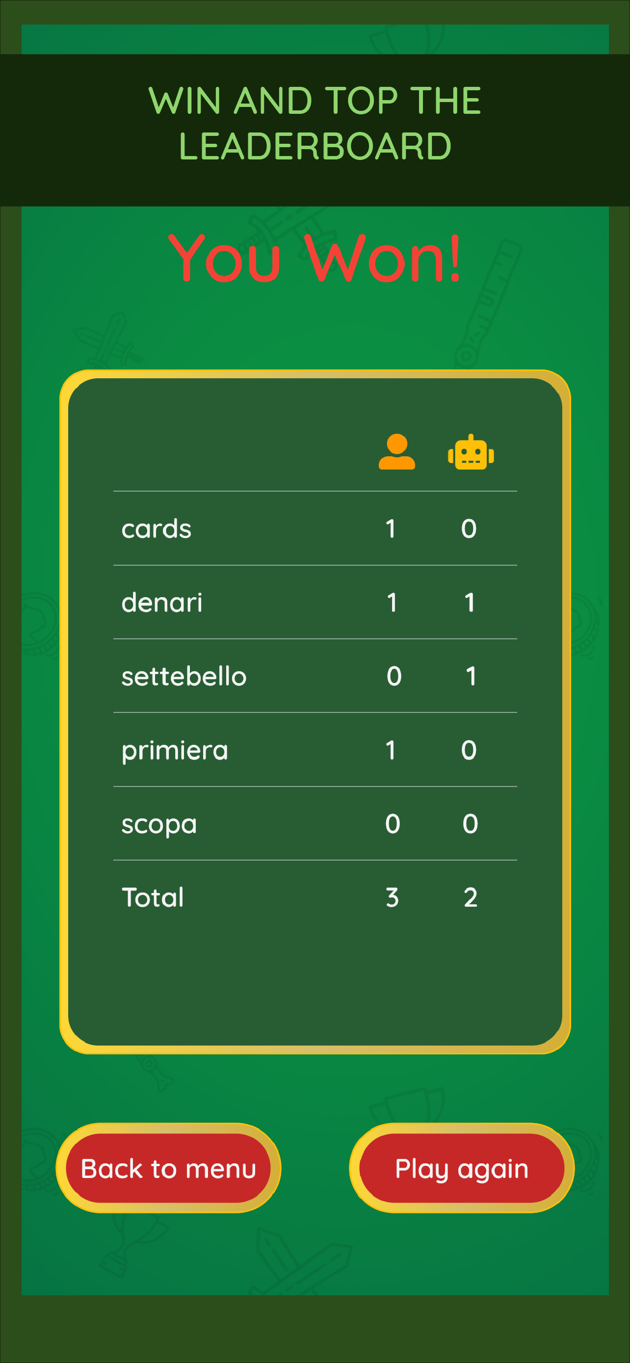 AssoPigliaTutto Card Game