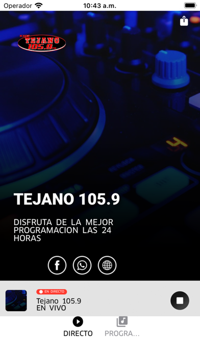 Tejano105.9 Screenshot