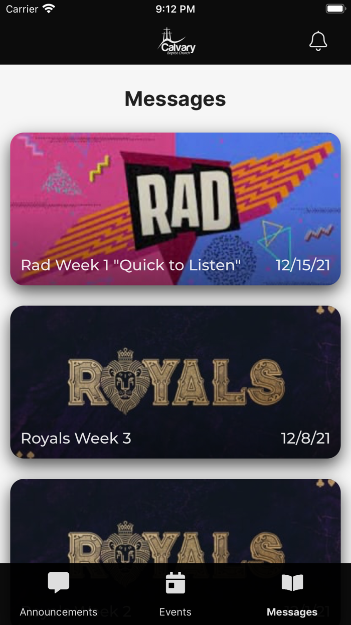 Calvary Baptist Snyder