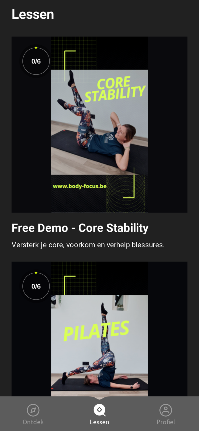 Core stability and pilates