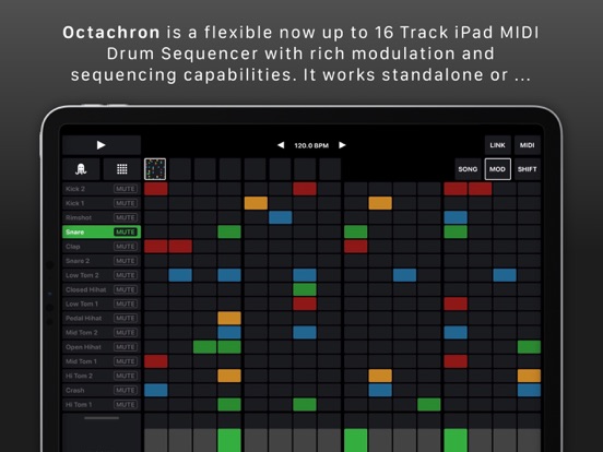 OCTACHRON MIDI Drum Sequencer App Price Drops