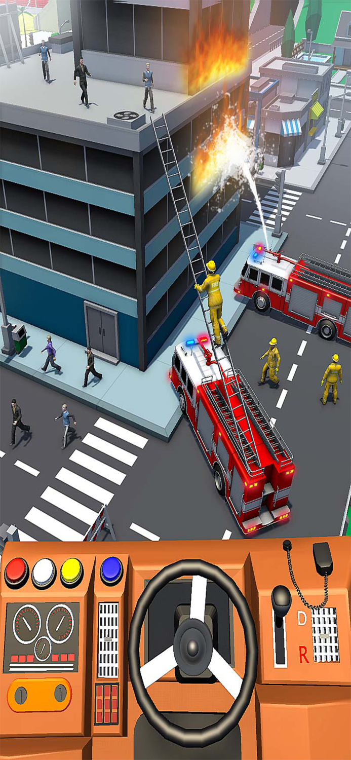 911 Firetruck Ambulance Game