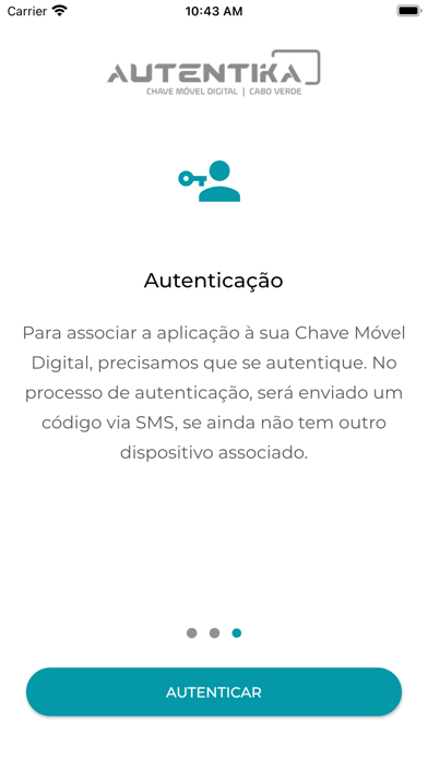 Chave Móvel Digital | CV Screenshot