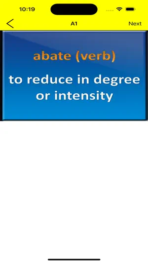 SAT Vocabulary Flashcard screenshot 2