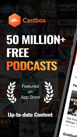Podcast Player App - Castbox iPhone Ekran Görüntüsü 1
