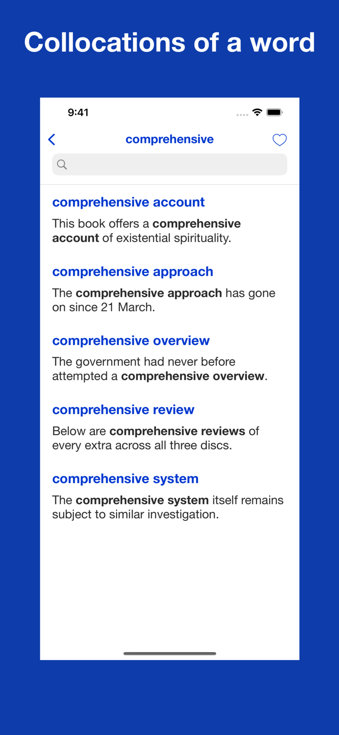 Academic Collocation List