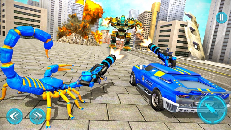 Scorpion War Robot Transform