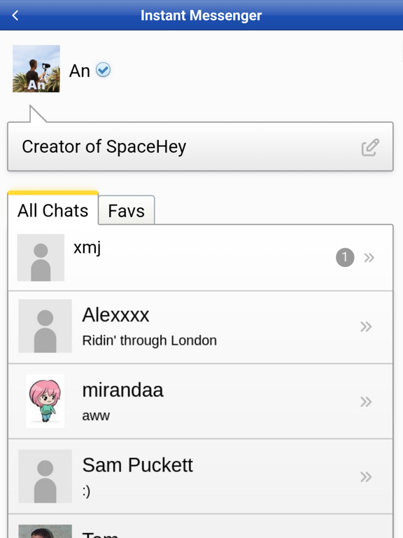 SpaceHey Mobileのおすすめ画像4