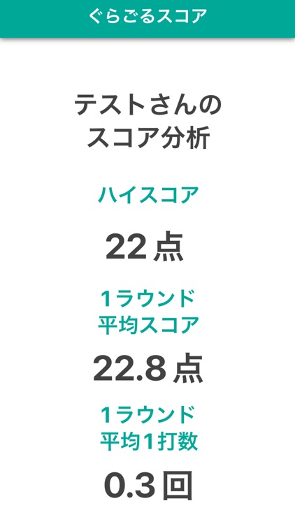 ぐらごるスコア screenshot-3