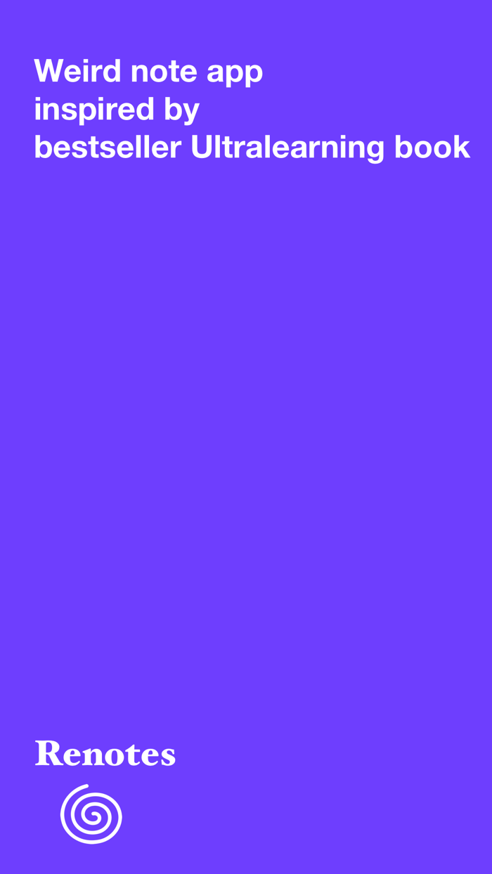 Renotes note in retrieval way