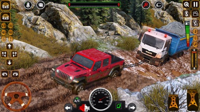 Offroad Mud Truck Driving Game Screenshot