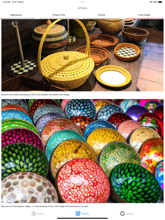 Hanoi 360 iPad screenshot 9 - Travel app