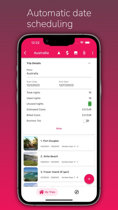 Kattingo Travel App Screenshot