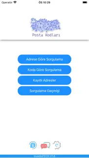 posta kodları - türkiye iphone screenshot 1