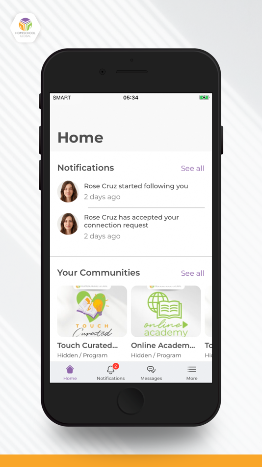 #1. HG Connect App (iOS) 来自: HOMESCHOOL GLOBAL LEARNING