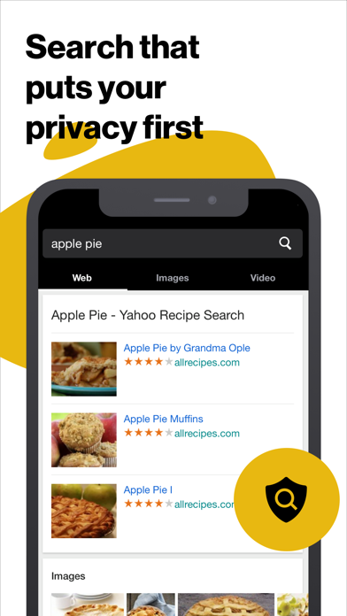 Yahoo OneSearch Screenshot